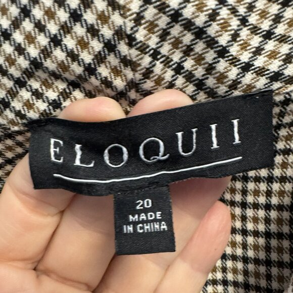 Eloquii dress, size 20, belted waist - Picture 2 of 4